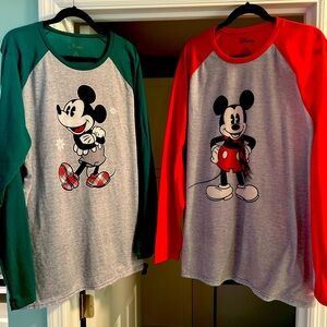 Minnie & Mickey Disney family vacation Matching XL Shirts Long sleeve
